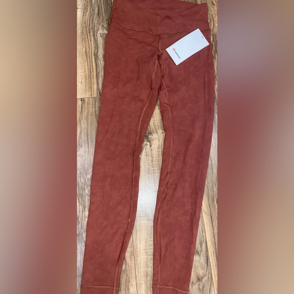 lululemon athletica Rust Leggings